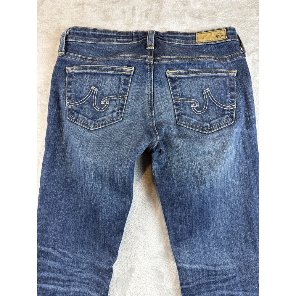 AG Adriano Goldschmied Jean Women's 24r The Stilt Cigarette Leg Blue Whisker USA - Picture 4 of 13
